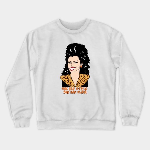 THAT'S HOW SHE BECAME THE NANNY TV CHARACTER! Crewneck Sweatshirt by cartoonistguy